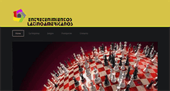 Desktop Screenshot of entretenimientoslatinoamericanos.com